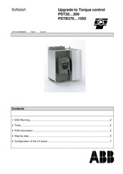 ABB PST300 Manual