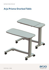 arjo Prioma OBT4 Instructions For Use Manual