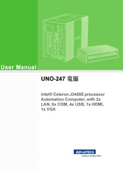 Advantech UNO247J1N12102-T User Manual