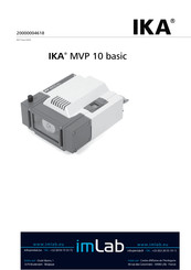 IKA MVP 10 basic Manual