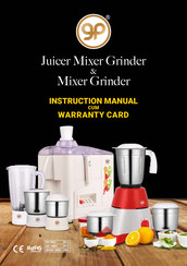 GOLDEN PRIME TECHNOLOGIES MG-QUIXI 600 Instruction Manual And Warranty Card