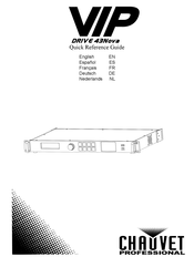 Chauvet Professional VIP DRIVE 43Nova Quick Reference Manual