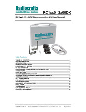 Radiocrafts 2 00DK Series User Manual