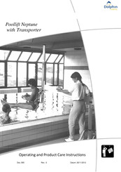 Dolphin Poollift Neptune with Transporter Operating And Product Care Instructions