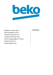 Beko SSA25020 Manual