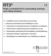 Mhouse RT3N Installation And Use Instructions And Warnings