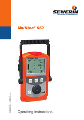 sewerin Multitec 560 Operating Instructions Manual