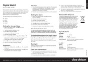Clas Ohlson 44-2890 Quick Start Manual