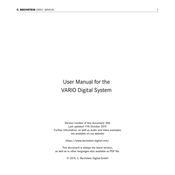C. Bechstein VARIO User Manual