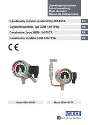 WIKA GDM-100-TA Operating Instructions Manual