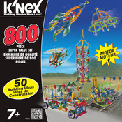 K'Nex 800 PIECE SUPER VALUE SET Manual