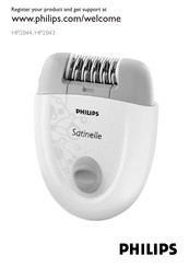 Philips Satinelle HP2843 Manual