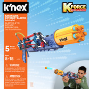 K'Nex K FORCE SABERTOOTH ROTOSHOT BLASTER Manual