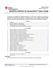 Texas Instruments BoosterPack BOOSTXL-ADS7841-Q1 User Manual