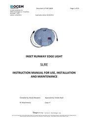 OCEM SLRE Series Instruction Manual