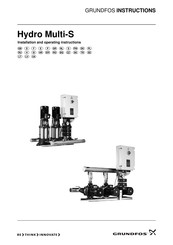 Grundfos Hydro Multi-S Installation And Operating Instructions Manual
