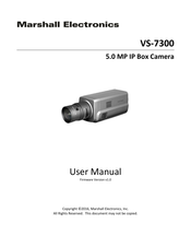 Marshall Electronics VS-7300 User Manual