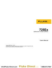 Fluke 725Ex User Manual