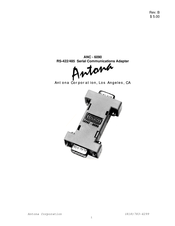 Antona ANC-6090 User Manual