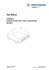 Belden Hirschmann BAT867-F User Manual