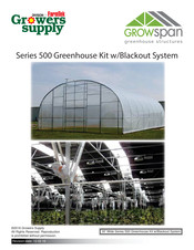 Farmtek Growers Supply GrowSpan 500 Series Instructions Manual