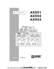 AEMC AX503 User Manual