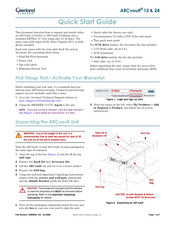 Overland Storage ARCvault 12 Quick Start Manual