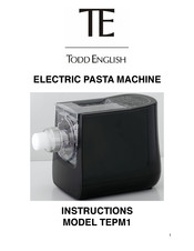 Todd English TEPM1 Instructions Manual