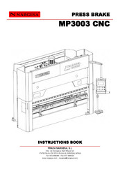 NARGESA MP3003 CNC Instruction Book