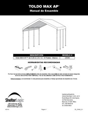 ShelterLogic MAX AP 23545 Assembly Manual
