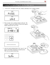 Torbal DRX-4C Quick Reference Manual