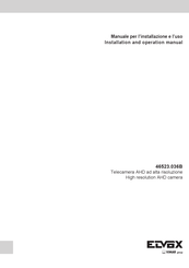 Vimar 46523.036B Installation And Operation Manual
