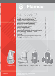 flamco Flamcovent F Installation And Operating Instructions Manual