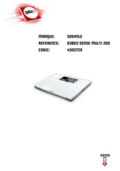 Soehnle Style Sense Multi 200 User Manual