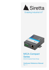 SIRETTA MICA-Compact Series Hardware Reference Manual