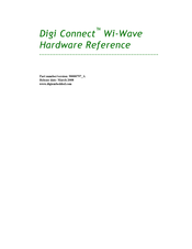 Digi Connect Wi-Wave Hardware Reference Manual