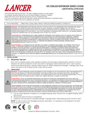 lancer 23308 SERIES Installation Manual