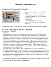 Abely LiftMeUp Frequently Asked Questions