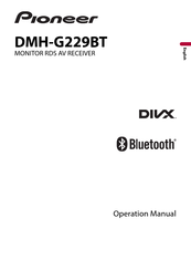 Pioneer DMH-G229BT Operation Manual