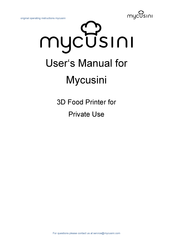 Mycusini 00050 User Manual