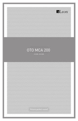 Leon OTO MCA 200 User Manual
