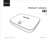 Agcen C01 Product Manual