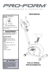 Pro-Form PFIVEX79011.1 User Manual