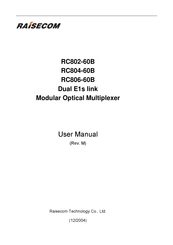 Raisecom RC804-60B Series User Manual