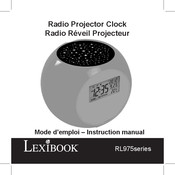 LEXIBOOK RL975 series Instruction Manual