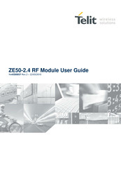 Telit Wireless Solutions ZE50-2.4 User Manual