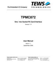 Tews Technologies TPMC872 User Manual