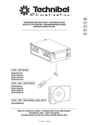 Technibel DSAV222R5TA Operating Instructions Manual