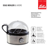 SOLIS Egg Boiler & More User Manual