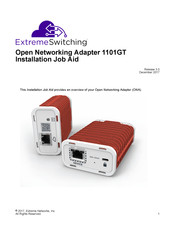 Extreme Switching 1101GT Installation Job Aid